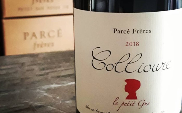 Collioure – le petit gus – vin parce